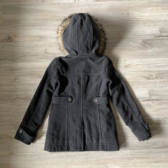 Aeropostale hooded toggle winter coat - Picture 2 of 6